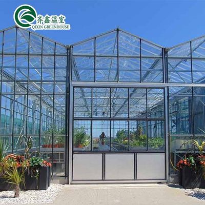 Tonnello per giardino in serra con vetro o foglio PC