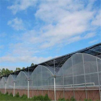 Galleria di serra a doppio strato PO per un controllo preciso della temperatura